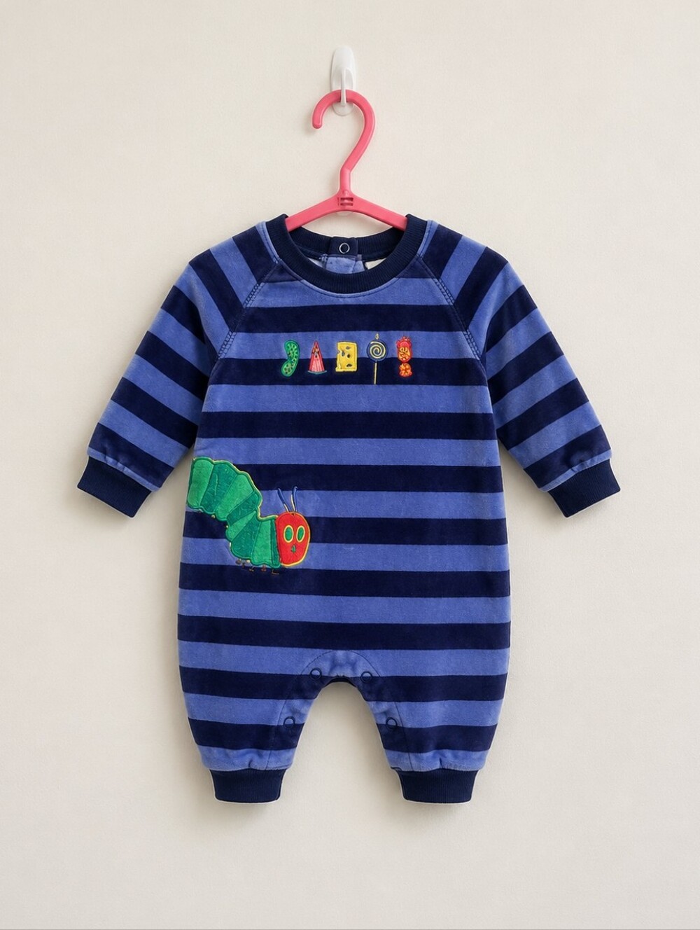 Vintage Carter's X Eric Carle's"The Very Hungry Caterpillar" Baby Romper